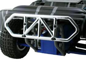 Rpm81003 Horizon Hobby Rpm Rear Bumper Chrome For Traxxas Slash Raptor Vxl 2wd 81003