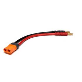 Spmxca504 Horizon Hobby Adapter Ic5 Device / 4mm Male Bullets 6 10awg