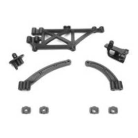 Tkr6538 Horizon Hobby Tekno Chassis Brace/body Mount Set Eb410