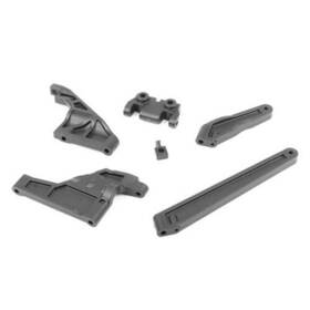 Tkr9062b Horizon Hobby Tekno Rc Chassis Brace Set Revised Front/rear/center Eb/et48 2.0