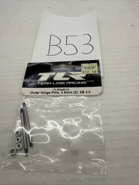 Tlr244012 Horizon Hobby Team Losi Racing 3.5mm Ticn Rear Outer Hinge Pin 2 8ight 3.0