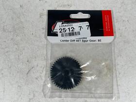 Tlr342020 Horizon Hobby Losa3552 Mod 1 Lightweight Center Differential 45t Spur Gear Losi 8x