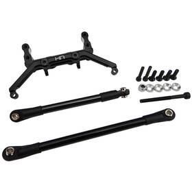 Scxt24am01 Hot Racing 083745898118 Black Aluminum On Axle Servo Mount Scx 2