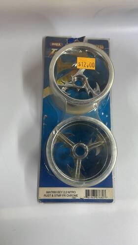 Imx7680 Imex 761963076807 Team Bey 2.2 Nitro Rust And Stmp Fr Chrome