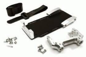 Intc28023silver Integy Inc Laydown Battery Tray With Forward Servo Mount For Axial 1/10 Scx10 Ii
