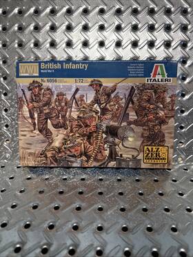 It6056 Italeri Fr Wwii British Infantry Kit 1 72 - New In Box