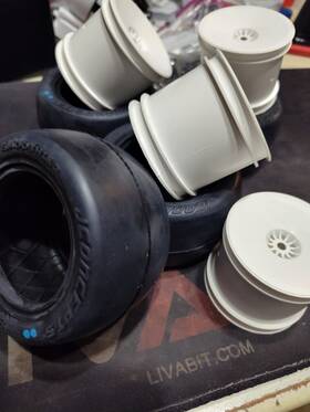 Jco404906 Jconcepts 4049 Smoothie 2 Lp 2.2 Inch Slick 1/10 Truck Tires 4 Silver Jco4049