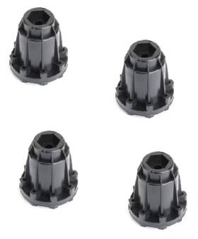 Jko7301b3 Jetko 1/8 Sgt Mt 3.8 Wheel Adapters 12mm Wide For Traxxas Hoss 4
