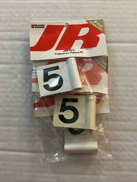 Jrpaf5 Jr Lot Of 3 Frequency Plaque #5