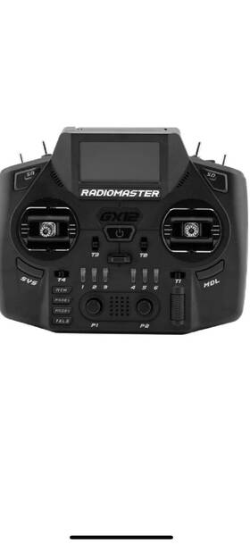La0334 Jumper Radiomaster Gx12 Dual-band Gemini-x Radio Controller M2 Elrs Radio/ Battery