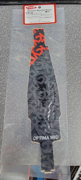 Otw156 Kyosho Optima Mid Parts Chassis Tape Protector #otw156 New Swb Rare Buggy Rc