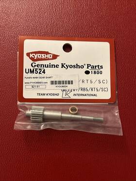 20zrb5-sp2-rt5-sc-rb7 Kyosho Um524 Main Gear Shaft 8l -