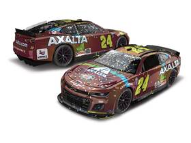 W242323rtbwbl Lionel Racing William Byron 2023 Axalta Throwback Darlington Race Win 1 24 Sc