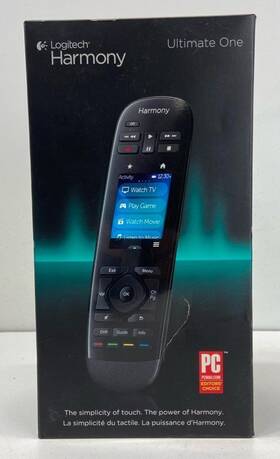 1529wd0246a9 Logitech Harmony Black Ultimate One Universal Remote