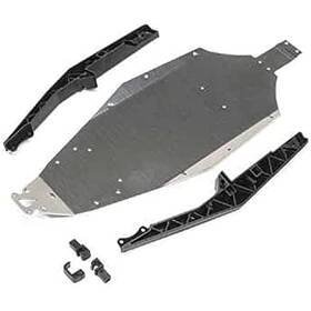 Losi Los211020 Chassis And Mud Guards Mini-b Elec Car/truck Replacement Parts
