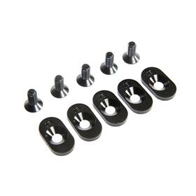 Los252099 Losi Enginemntinsert&screws Blk 18t5 5ive-t 2.0 Gas Car/truck Repla