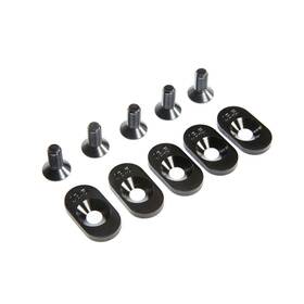 Los252100 Losi Enginemntinsert&screws Blk 18.5t5 5ive-t 2.0 Gas Car/truck Rep