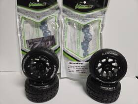 L-t3188sb Louise 4 St Rocket 2.2 Soft Tires Fits Traxxas 1/16 Revo Summit Proline Duratrax