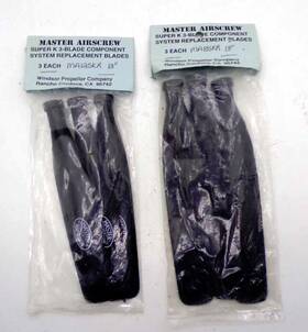 Ma13skr Master Airscrew Super K 3-blade Component System Replacement Blades
