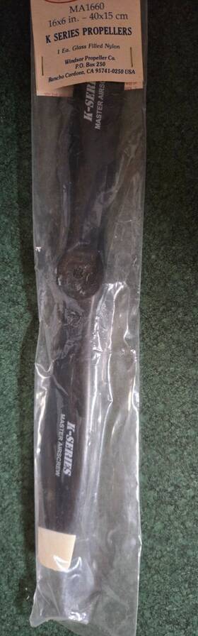 Mas1660 Master Airscrew K Serries Propeller 16 X 6