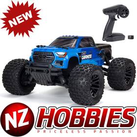 Ara4202xv3t1 Mega Arrma 1/10 Granite 4x4 550 Brushed Monster Truck Rtr Blue #