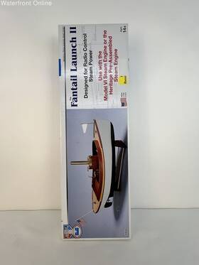Midwest 091157009589 Fantail Launch Ii Ship Designed For Steam Power Rc Model Kit #958
