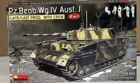 Prod.2 Miniart 820183313355 # 35344 Pz.beob.wg.iv Ausf.j Late/last In 1 With Crew Kit 35