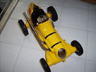 Mint Car Yellow Diecast Tether Race Work Box Midget Paper Nylint 19