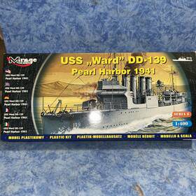 Dd-139 Mirage Hobby 40601 - 1 400 Uss Ward Ftpearl Harbor 1941ft