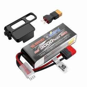 2008879 Mjx 2s 7.4v 25c 3000mah L I-po Battery With T-plug For 16208 16209 14209 142