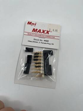 4422 Mpi Maxx Hitec/jr/airt. Z Female Plug Kit Nos
