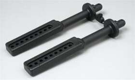 Rpm80172 Mrp Rpm Long Body Mounts For The Traxxas T-e-maxx - Black. Mrp. Brand New
