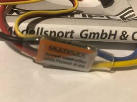 72270 Multiplex Speed Controller X-08 #72270 Estate Find