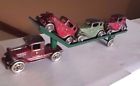 1926 No.608 Ac Williams A.c Cast Iron Automobile Transport Set Ex All Original