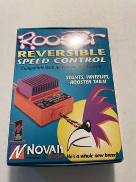 Pb-1850-2 Novak Team Rooster 1998 Esc Original Empty Display Box