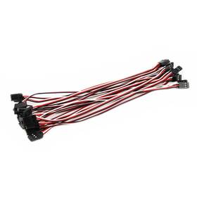 Oliyin 709046262358 20pcs 26awg 7.87in 20cm 200mm Quadcopter Servo Extension Lead Futaba Jr Male