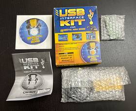 Owi 092087535872 Usb Interface Kit For Robotic Arm Edge 535-usb Software- Complete Used Good Cond