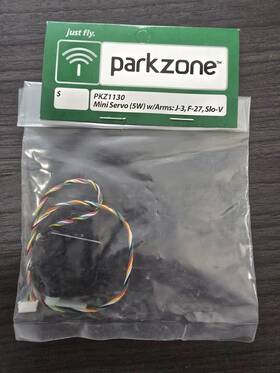 Pkz1130 Parkzone Park Zone Rc Plane Mini Servo 5w J-3 Cub