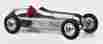 Pc010r Authentic Models 12 In Length Indianapolis 1930s Indy Racer Replica Silver With Red Seat 781934578680