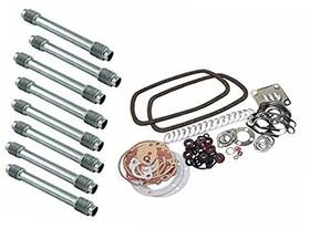 Kt-1026a Pirate Mfg Vw Bug Beetle Ghia Bus Type 3 Gasket Kit And Push Rod Tube Set For 1300