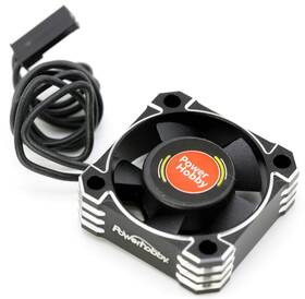 Powerhobby 741030689499 Black 30x30x10mm Tornado High Speed Aluminum Rc Cooling Fan