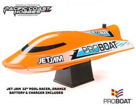 Prb08031v2t1 Pro Boat Jet Jam V2 12 Inch Pool Race Orange