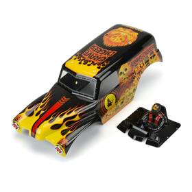 Pro-line Pro359312 Pro-line Racing 1/10 Grave Digger Fire Red Painted Body Set Lmt Car