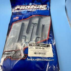 6036-00 Pro-line Racing Extended Front And Rear Revo E-revo Body Mounts B21
