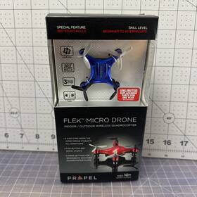 Propel 849826021383 Flek Blue Micro Mini Drone Quadrocopter Bkh 2138 Radio Controlled 2.4g