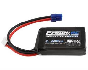 Ptk-5141-22 Protek Rc 2s 50c 1100mah Losi Mini T/b And Jrx2 Lipo Battery With Ec2 Connector