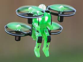 Rgr4505 Rage Rc - Jetpack Commander Night Ranger Quadcopter Rtf Green