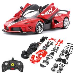 Rastar 74700rd 96900 1/18 92pcs Officially Licensed Rc Car Building Kits With Remote