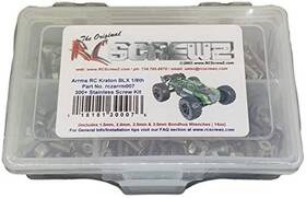 Rc Screwz Arrm07 Arrm007 - Arrma Kraton Blx 6s V1 Stainless Steel Screw Kits