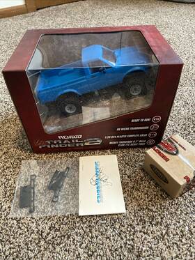 Z-rtr0052 Rc4wd 1/24 Trail Finder 2 Rtr With Mojave Ii Hard Body Set Blue Plus Extras